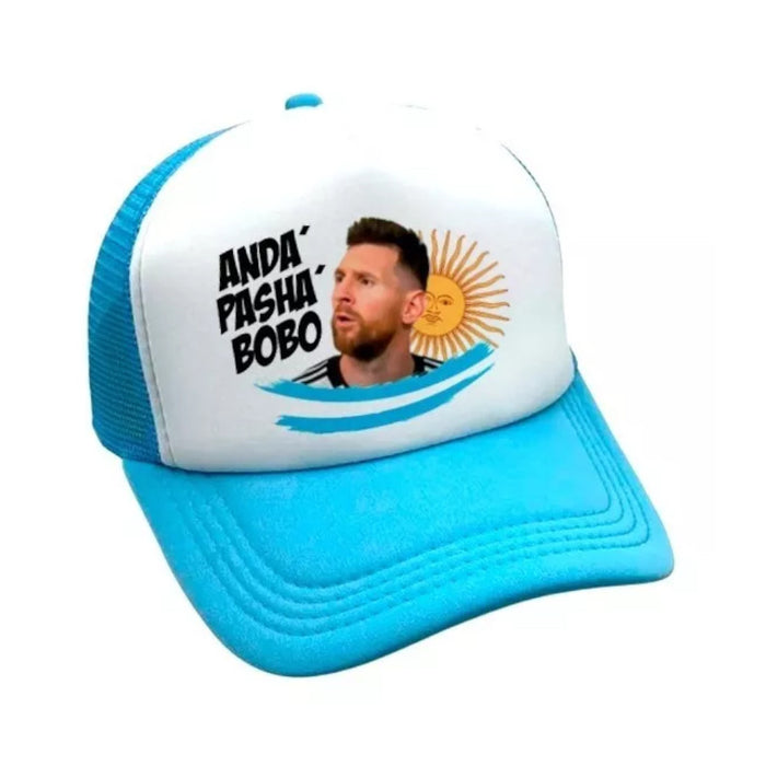 Lionel Messi Snapback Cap - "Que Mirás Bobo Andá Pa Allá" - Stylish Hat for Soccer Fans