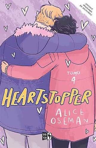 Heartstopper Tomo 4 Volume Four Romantic Graphic Novel Youth Literature Cartoon by Alice Oseman - Editorial VyR (Spanish Edition)