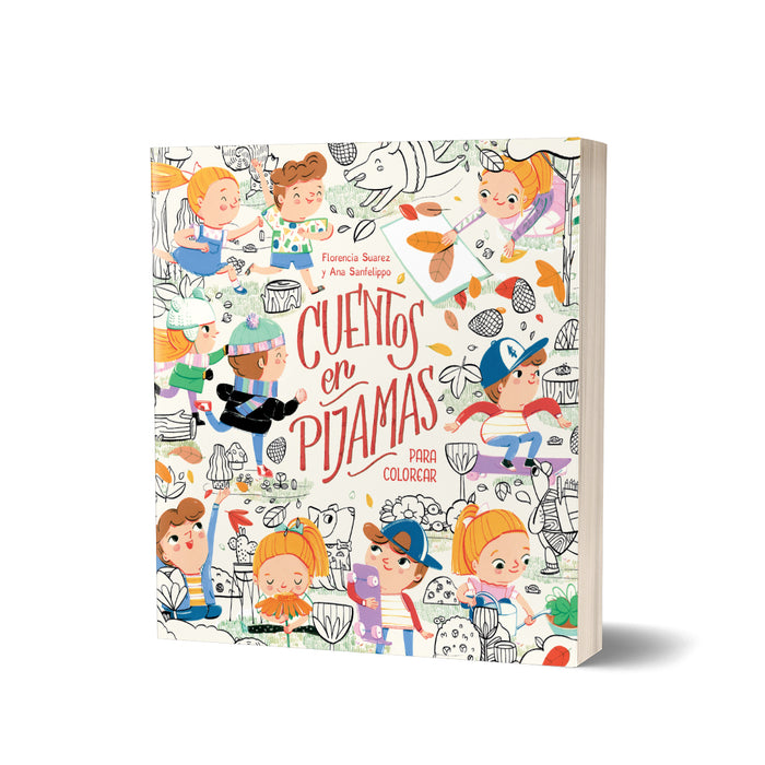 Florencia Suarez: Invisible's Days Coloring Book: Cuentos en Pijamas - Weekdays in Fun Activities!