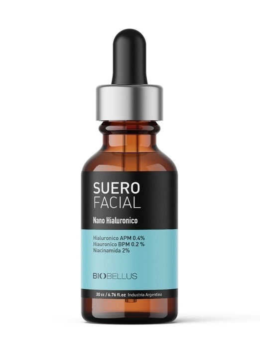 Biobellus Serum Facial | Advanced Nano Hyaluronic Skin Care Serum - Anti Age Formula | 6.76 fl.oz