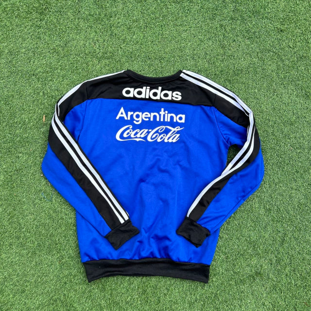 Sudadera Retro Copa Mundial 1994 Argentina - Edición AFA USA - Indumentaria Vintage para Fanáticos de Fútbol