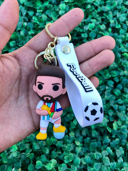 Llavero Messi World Cup Keychain - World Champions Souvenir for Collectors