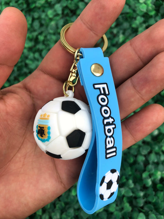 Llavero 2022 AFA Ball Argentina Keychain - Recuerdo de Campeones del Mundo para Coleccionistas
