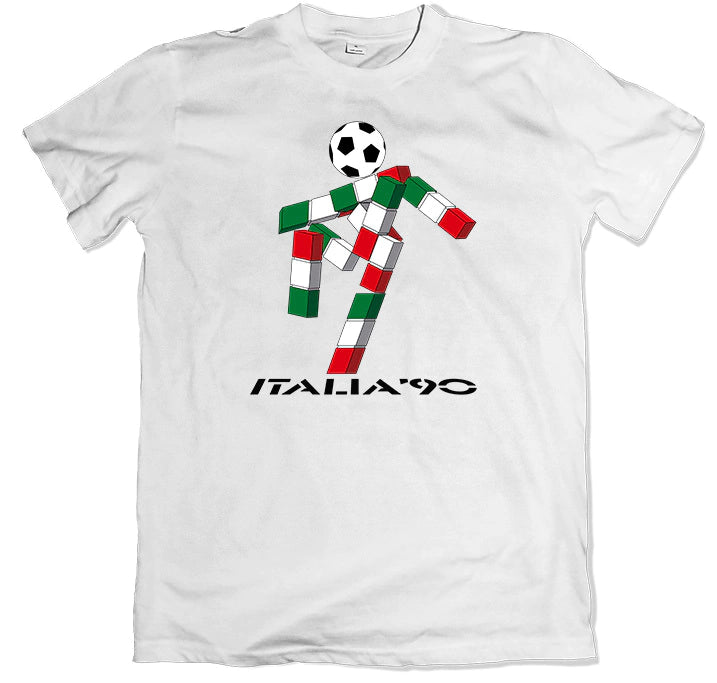 Retro Italia 90 T-Shirt - Premium 24.1 Combed Cotton - 3.0 Transfer Print