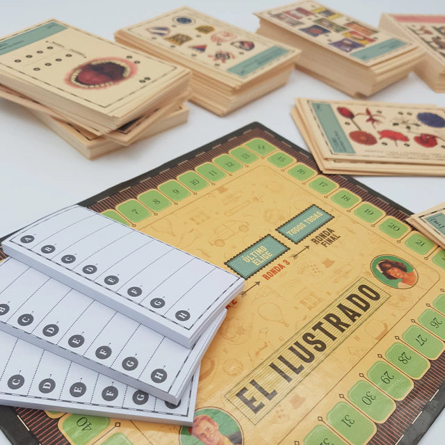 Maldón | Family Illustrated Delight: Board Game for Family & Friends - Playful Entertainment