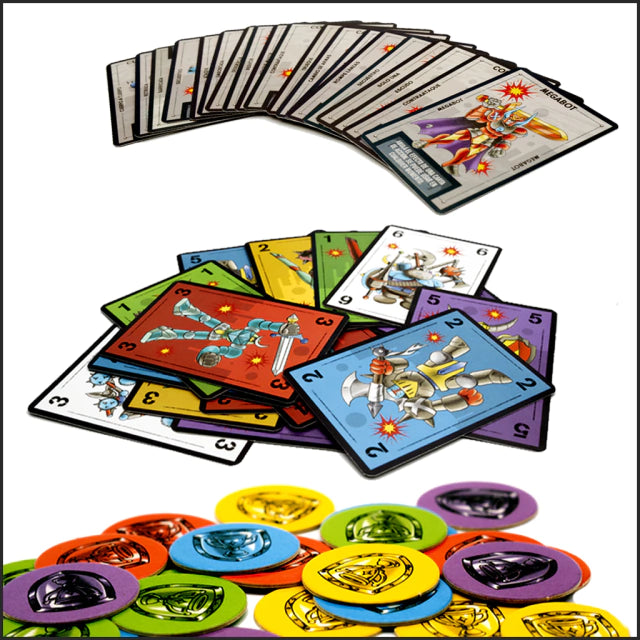Maldón | RoboRumble: Family Board Game - Card Battles for Fun Family Play