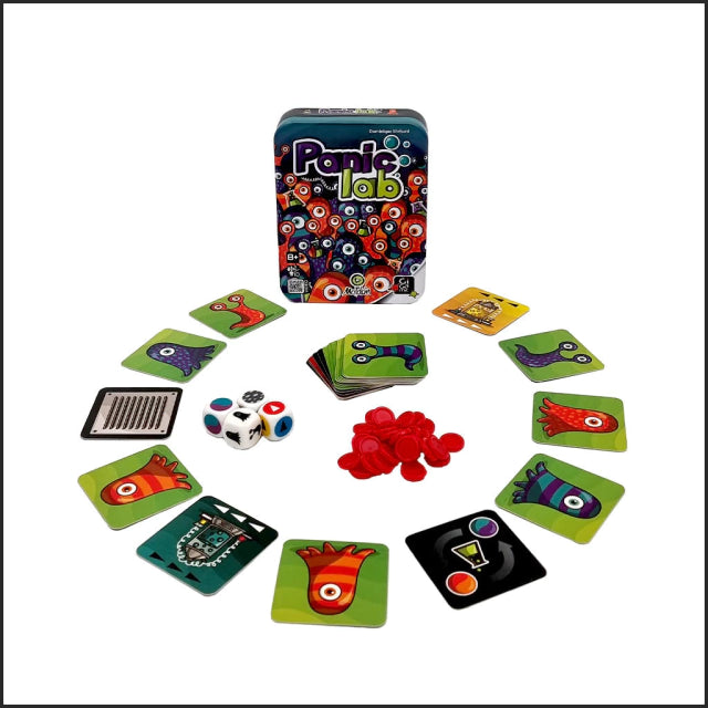 Maldón | Fast-paced Fun: Panic Lab Board Game for Family & Friends | Quick Play Excitement