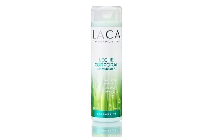 Laca Beauty | Vitamin A Enriched Body Milk - Nourish and Rejuvenate Your Skin | 250 ml 8.45 fl oz