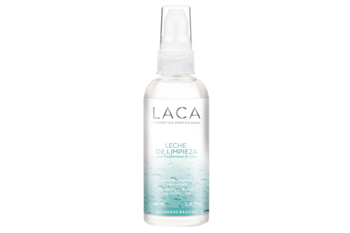 Laca Beauty | Milk Cleansing Elixir - Infused with Soy Phytoflavones for Radiant Skin | 100 ml 3.38 fl oz