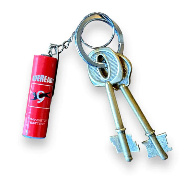 Eveready Batteries Keychain - 3D Printed Miniature