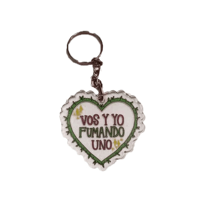 La Cope Vos y Yo Keychain: An Invitation and Declaration of Love - Perfect Gift for Your Special Someone