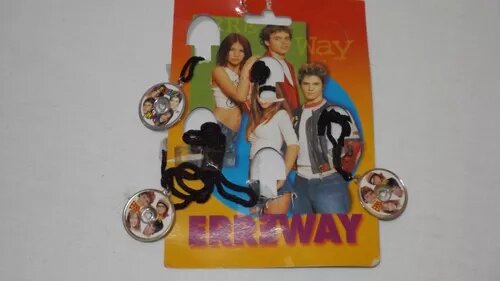 Erreway Rebelde Way Llaveros Keychains from 2002 Musical Group Series