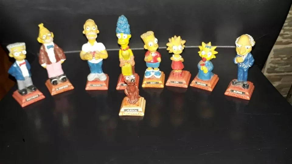 Figuras Muñecos Collectible Dolls of The Simpsons Made In Ceramic Ideal for Collectors