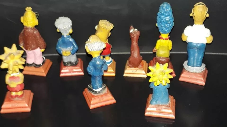 Figuras Muñecos Collectible Dolls of The Simpsons Made In Ceramic Ideal for Collectors