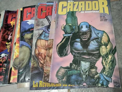 Lot of Comics Magazines Lote de Cómics Revistas "Cazador de Aventuras" & "Archivos Secretos" (38 count)