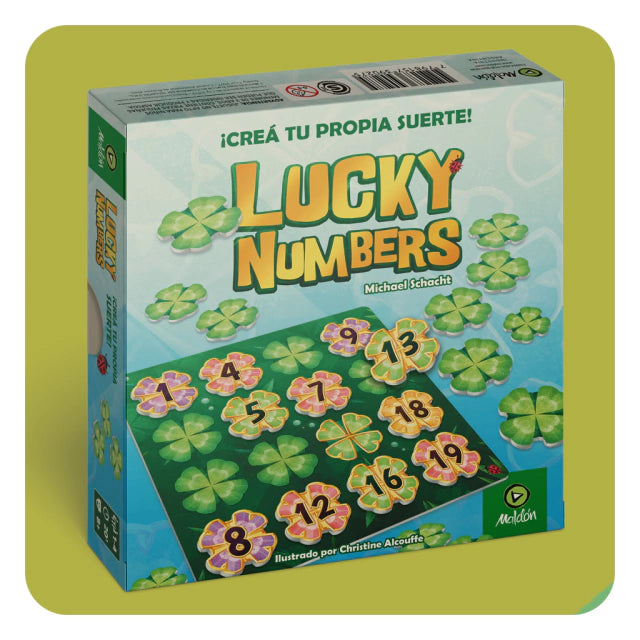 Maldón | Lucky Numbers: Family Board Game - Strategy and Luck for Fun Family Play