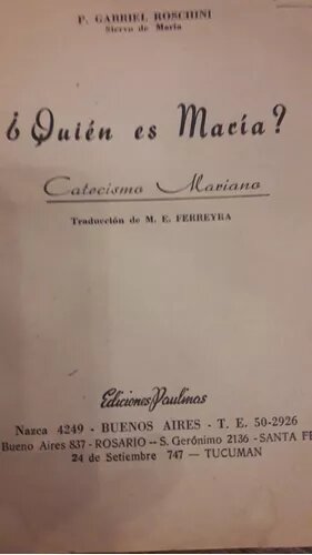 Book ¿Quién es María? by Gabriel Roschini