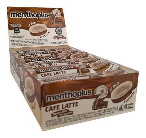 Menthoplus 2 Ácidos Frío Cafe, Cold Acids Caffe Lyptus Hard Candy , 27.2 g / 0.95 oz ea (box of 12)
