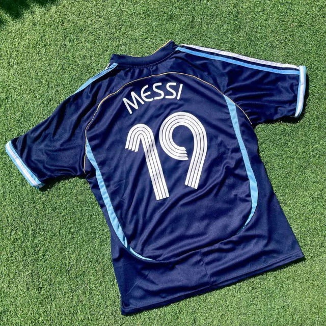 Réplica Retro Camiseta Argentina Messi & Riquelme - Mundial Alemania 2006