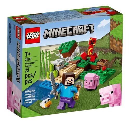 LEGO® Minecraft - The Creeper Ambush  - 72 Pieces
