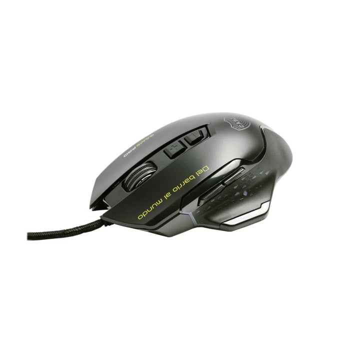 BOCA | 6200 DPI RGB Gaming Mouse | 7 Programmable Buttons | Boca Juniors Fan Essential