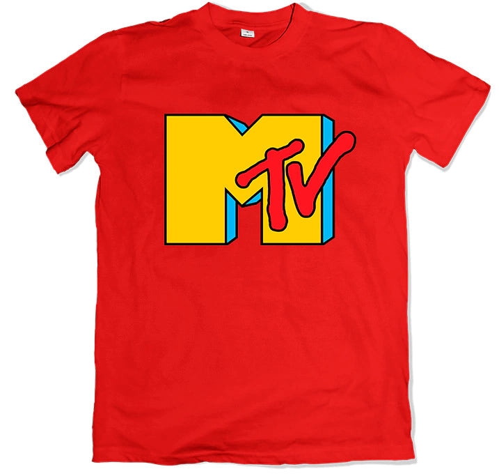 Camiseta retro del programa MTV - Algodón peinado de primera calidad 24.1 - Impresión por transferencia ultrarresistente 3.0