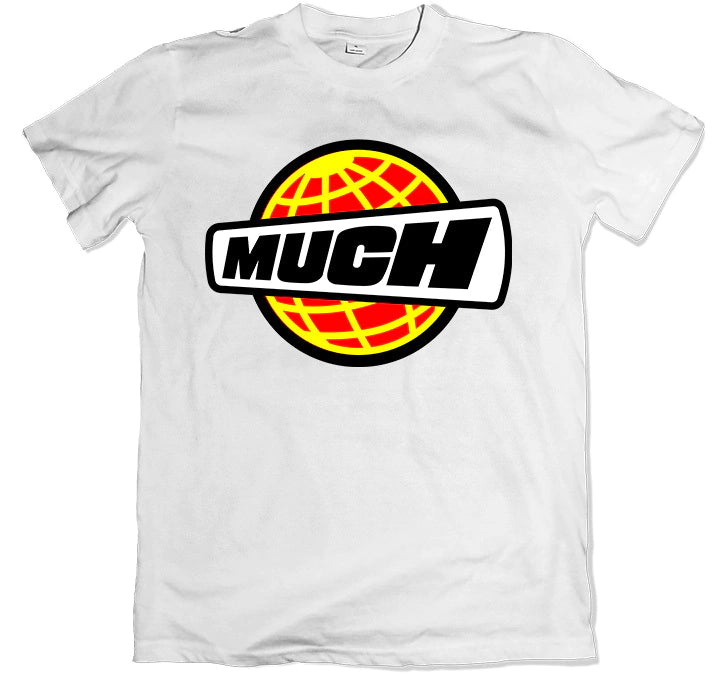 Retro Much Music T-Shirt - Premium 24.1 Combed Cotton - 3.0 Transfer Print