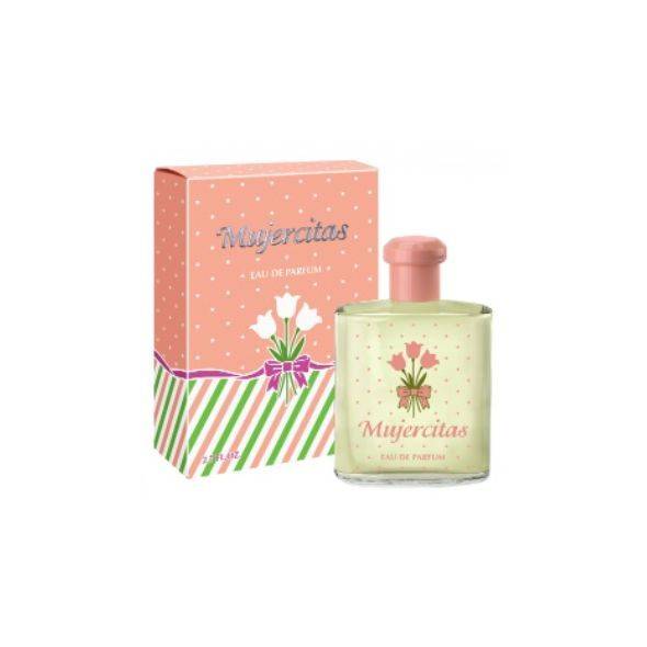 Mujercitas Perfume Eau De Parfum Gardenias, Roses, Jasmine & Lilies, 80 ml / 2.7 fl oz