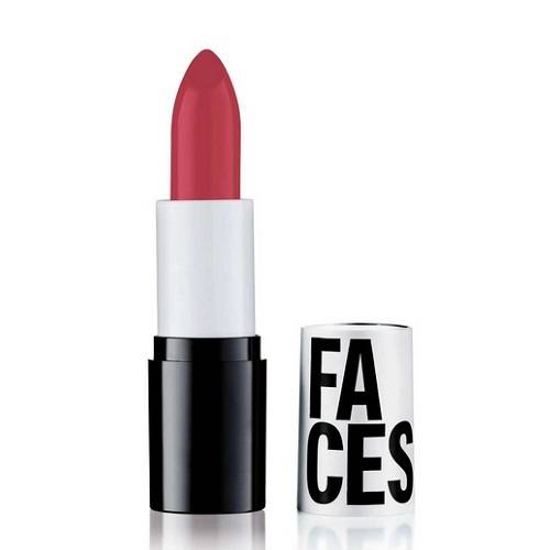 Natura Faces Labial Mate Cookie Nude Matte Lipstick Vibrant Colors Lip Makeup with Mirror Included, 3.5 g / 0.12 oz