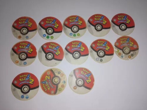 Pokemon PepsiCo Collectible Tazos (26 Count) - Complete Your Collection!
