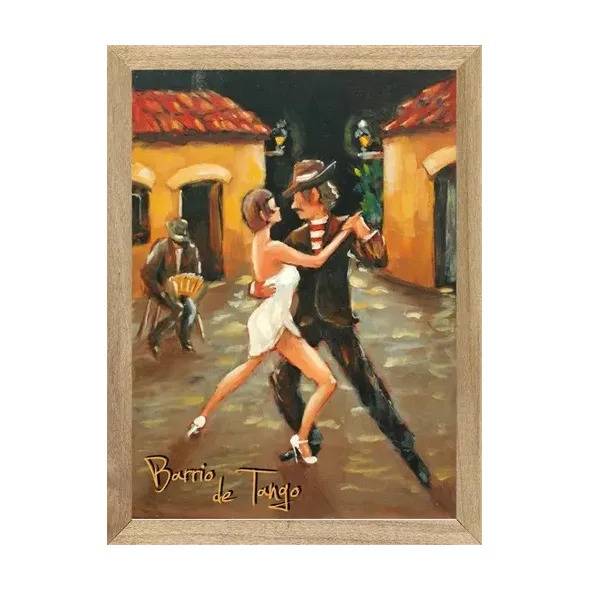 Pareja De Tango Pintura Posters Carteles Posters Pictures Barrio de Tango, 40 cm x 30 cm