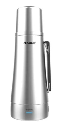 Peabody Termo E-termo 700w 1 Litro Pico Cebador Y Bombilla Color Gris Electric Electric Thermos for Mate