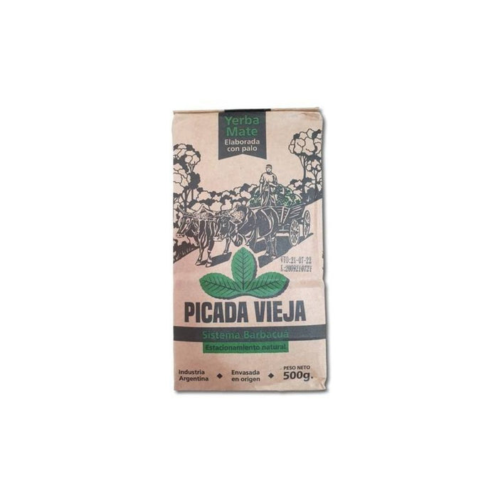 Picada Vieja Yerba Mate Organic Yerba Mate Barbacuá, 500 g / 1.1 lb