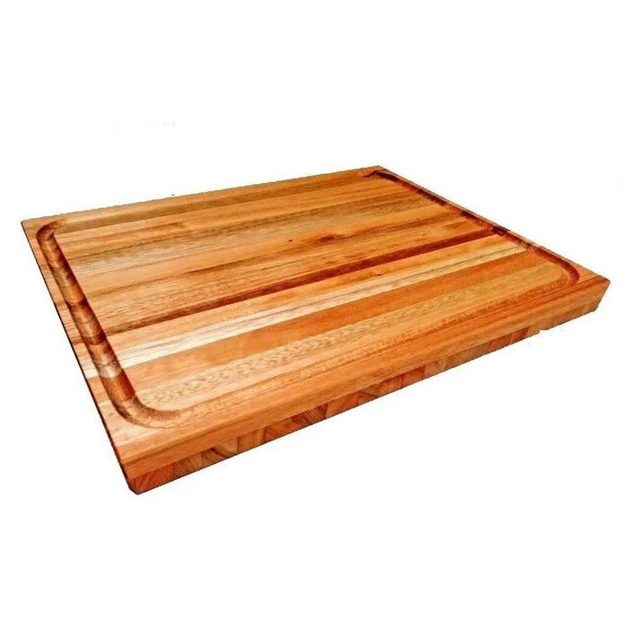 Placa retangular de madeira Plato de Madera para churrasco e assados, 27 cm / 10,6" x 18 cm / 7,1"