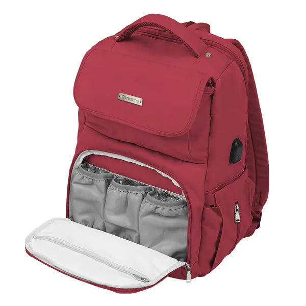 Mochila Materna Berna Maternity Backpack: Changing Pad, Portable Thermal Case, Stroller Straps