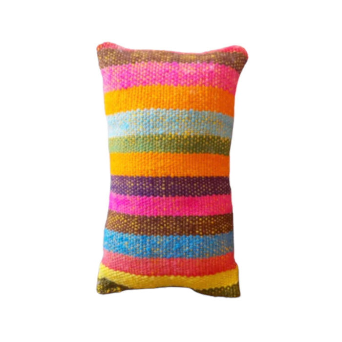 Puelo Pillow, Ideal for Bed or Armchair, Multicolor by Purma, 35 cm x 20 cm / 13.77" x 7.87"