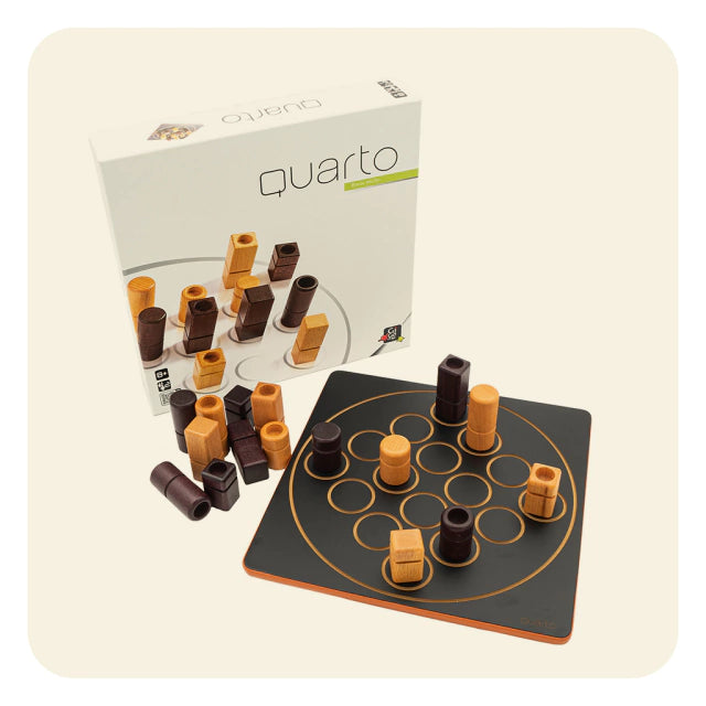 Maldón | Quarto Board Game - 2 Player Strategy Fun for All Ages