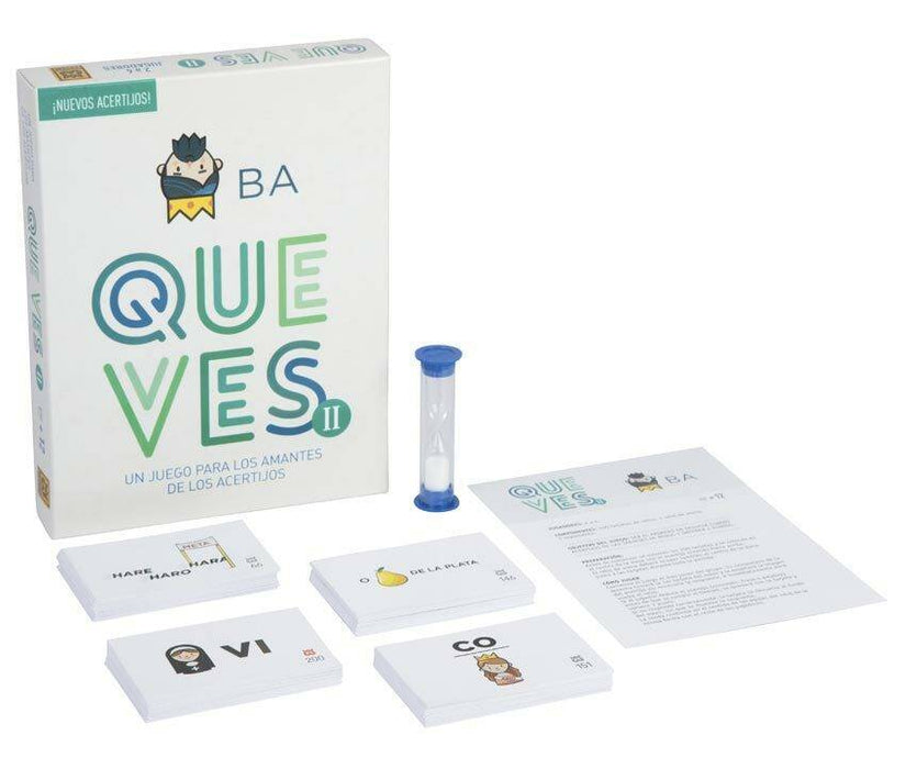 Qué Ves II Juego De Mesa De Acertijos Riddle Board Game By YETEM (Spanish)