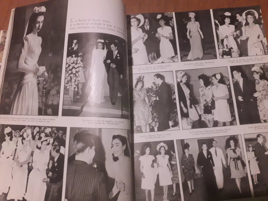 Revista Coleccionable Atlántida Magazine Collectible From The 40s, Estatuas de Olivos 1946