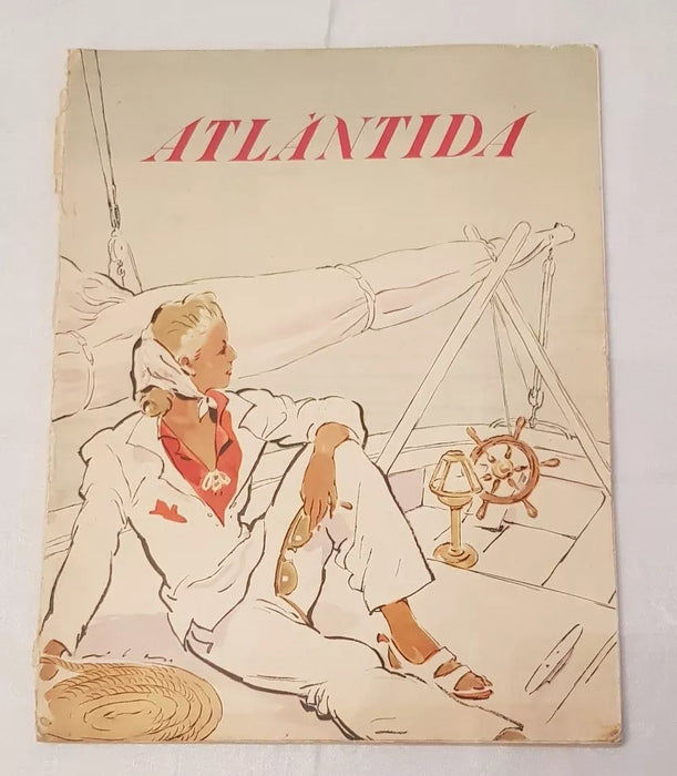 Revista Coleccionable Atlántida Magazine Collectible From The 40s, February 1948