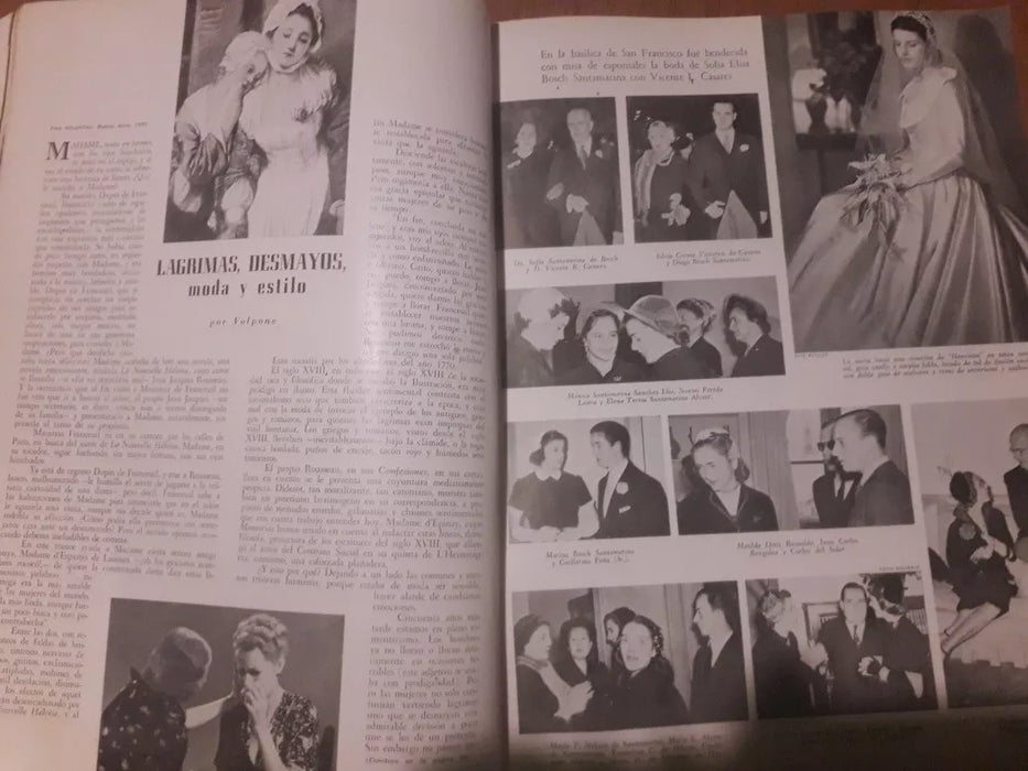 Revista Coleccionable Atlántida Magazine Collectible From The 50s, Vieyra Radio Teatro Moda Boda Fiestas 1950