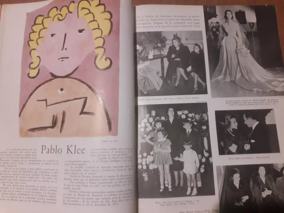 Revista Coleccionable Atlántida Magazine Collectible From The 50s, Vieyra Radio Teatro Moda Boda Fiestas 1950