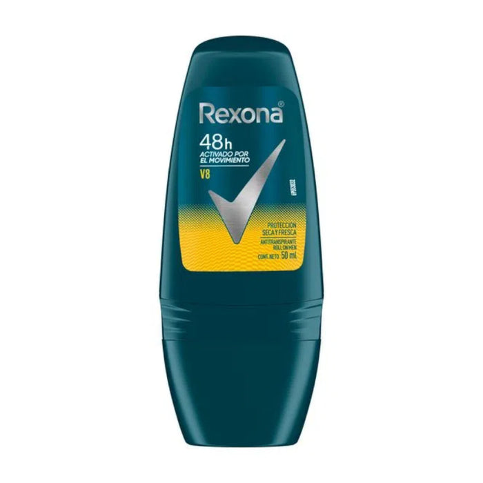 Rexona 48h Motion Activated Antiperspirant Roll-On - Dry and Fresh Protection, 50 ml / 1.69 oz fl