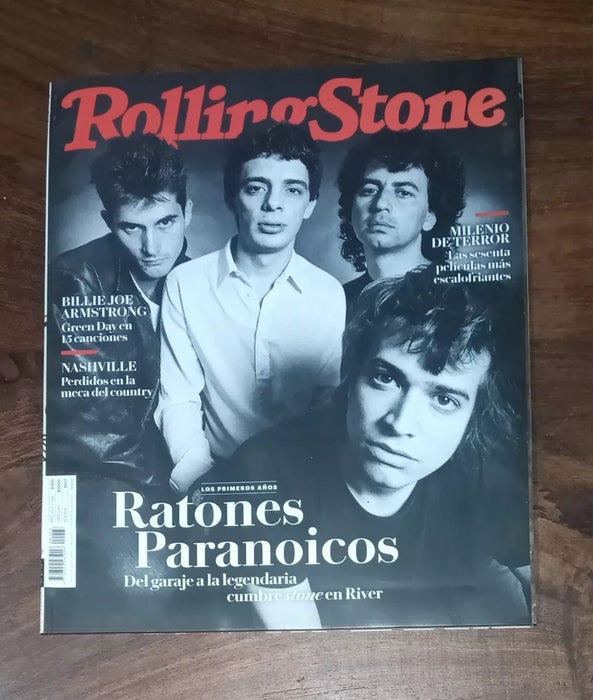 Revistas Rolling Stone Ratones Paranoicos, Nicolás Furtado & Daniel Melingo, Edited by La Nación February, March & May  2020 (3 count)
