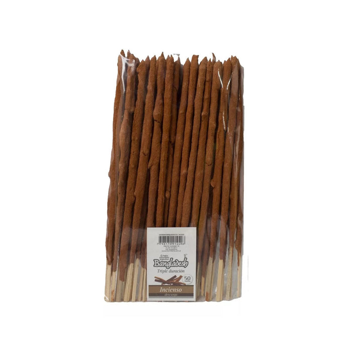 Sahumerios Triple Empaste Incienso Sticks Premium Long Burning Citronella Incenso Sticks Grandes (50 unidades) 