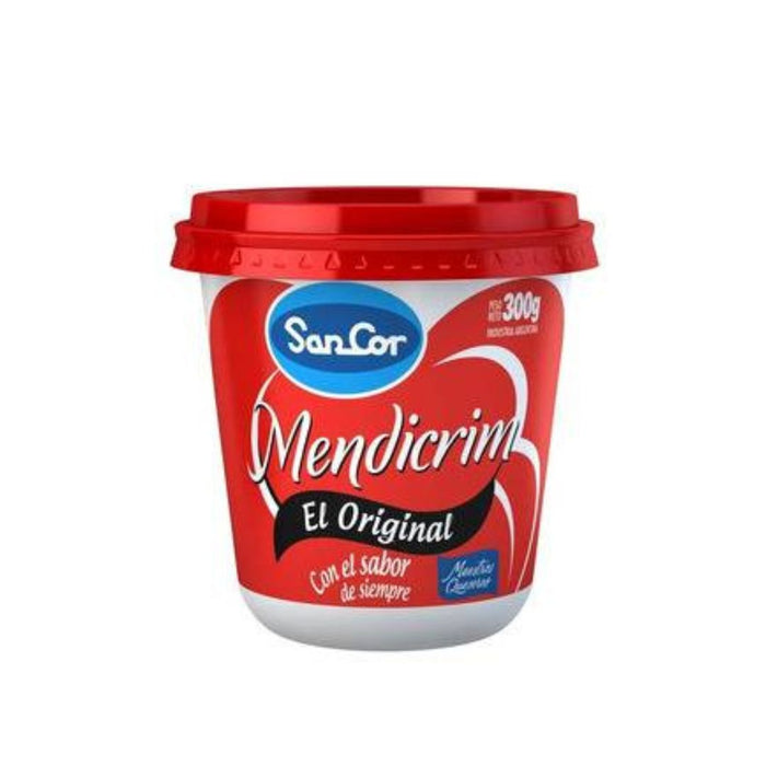Sancor Mendicrim Queso Crema Untable Original Gluten Free Cream Cheese Spread, 300 g / 10.58 lb