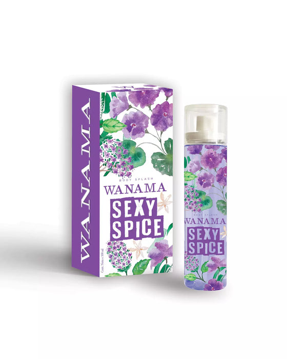 Woman's Fragrance: Body Splash Sexy Spice  - Fresh & Aromatic Scent