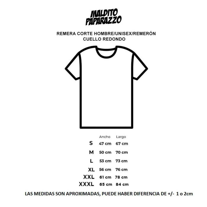 Maldito Paparazzo Remera Camiseta T-shirt Diego Armando Maradona "El Diego de Argentina" (Various Colors Available)