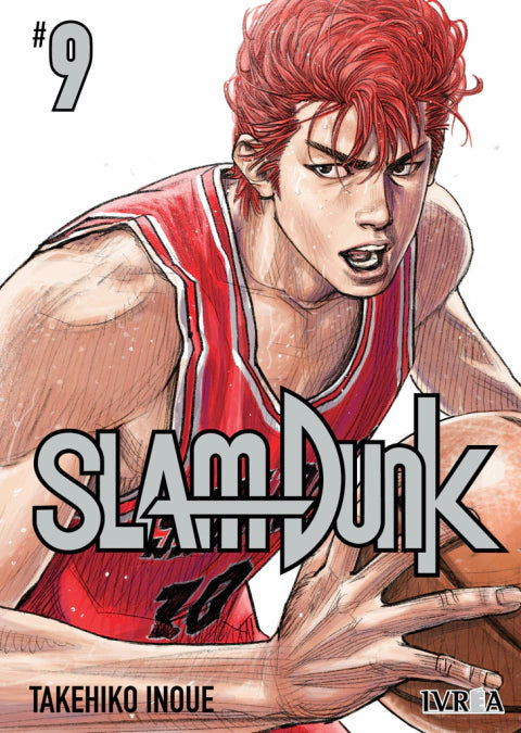 Manga Comic Magazine Slam Dunk Volume 09 by Takehiko Inoue, Editorial Ivrea