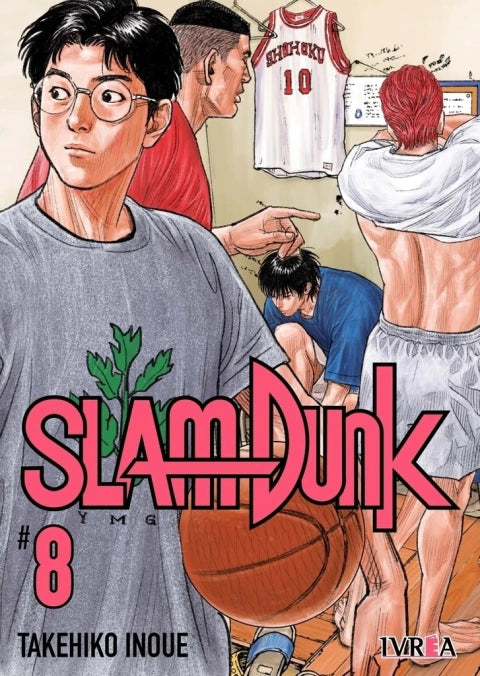 Manga Comic Magazine Slam Dunk Volume 08 by Takehiko Inoue, Editorial Ivrea